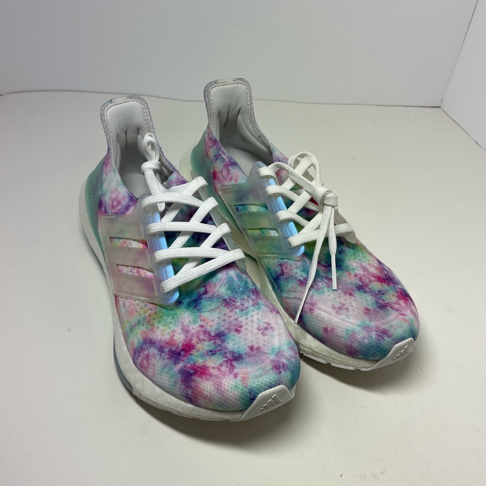 New adidas Women's Ultraboost DNA Tie Dye Running Shoes Size 7
